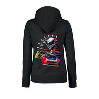 Hoodie V8 Oval Series - Dames - 2